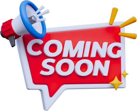 Coming Soon 3D Icon